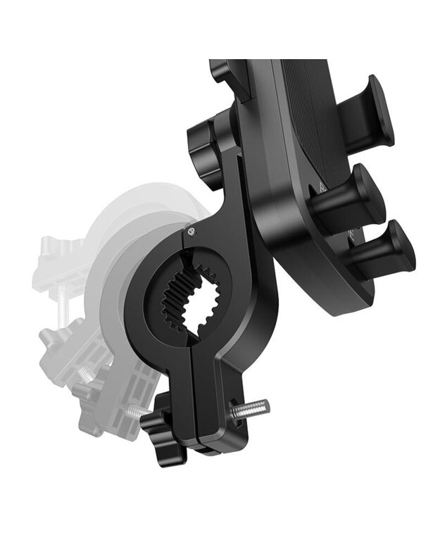 Telefono laikiklis dviračiui / motociklui Borofone BH34, juodas 6