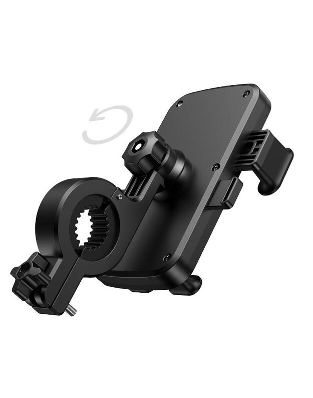 Telefono laikiklis dviračiui / motociklui Borofone BH34, juodas 1