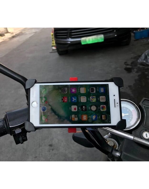 Telefono laikiklis ant dviračio vairo CD-368 360, juodas 11