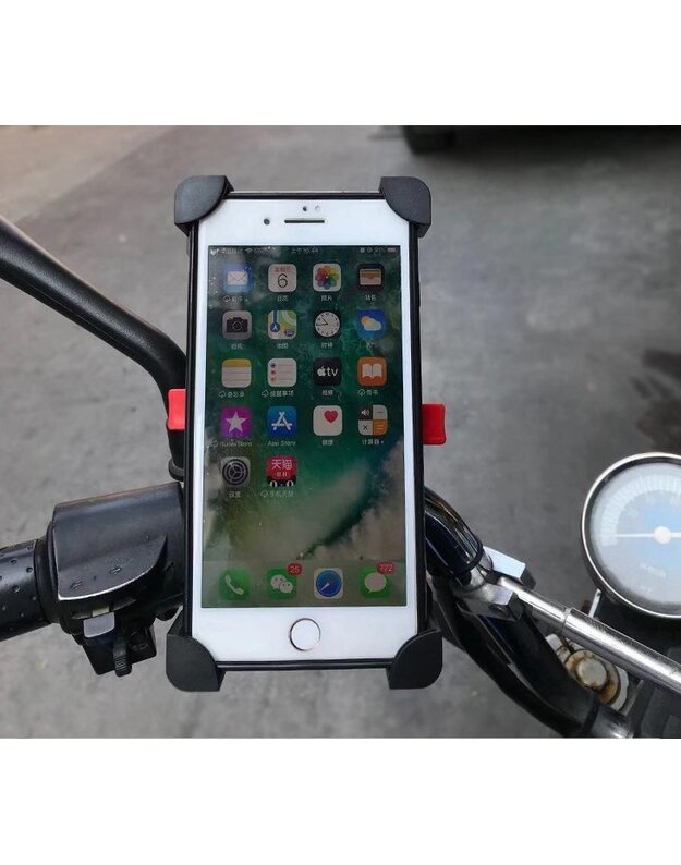 Telefono laikiklis ant dviračio vairo CD-368 360, juodas 9