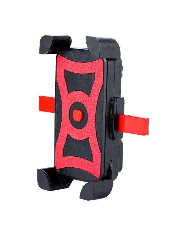 Telefono laikiklis ant dviračio vairo CD-368 360, juodas 2