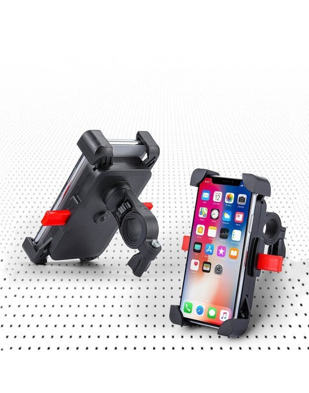 Telefono laikiklis ant dviračio vairo CD-368 360, juodas 1