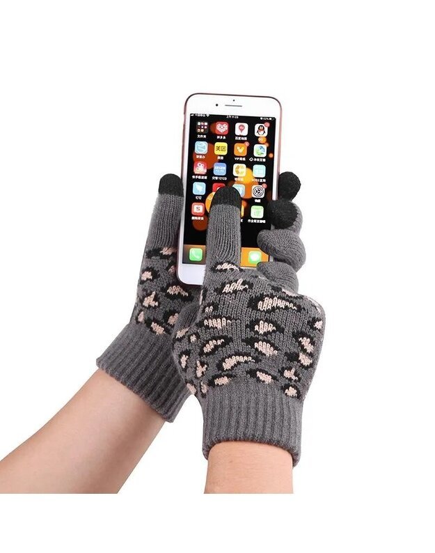 Žiemos rinkinys (pirštinės, šalikas, kepurė)  M108006, pilka 2