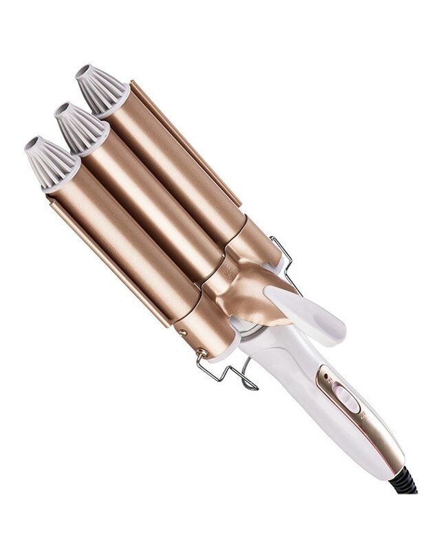 Daugiafunkcinis keraminis 100W plaukų garbanų formavimo prietaisas 1