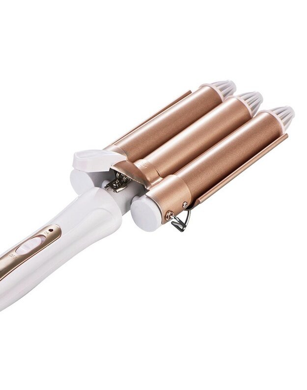 Daugiafunkcinis keraminis 100W plaukų garbanų formavimo prietaisas 2