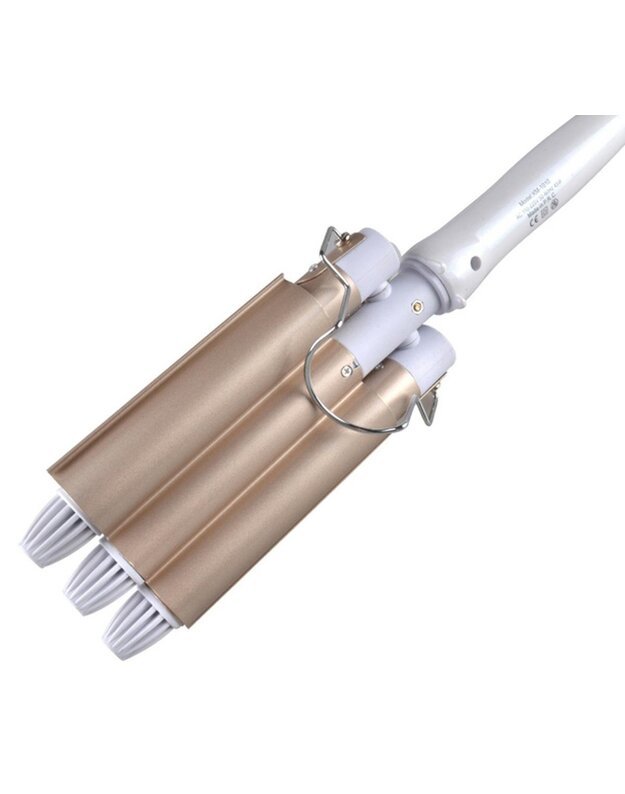 Daugiafunkcinis keraminis 100W plaukų garbanų formavimo prietaisas 4