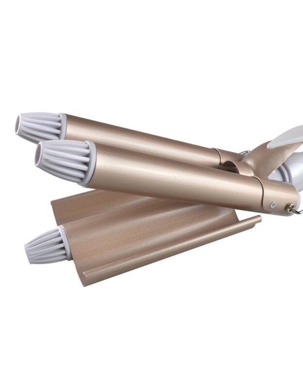 Daugiafunkcinis keraminis 100W plaukų garbanų formavimo prietaisas 5