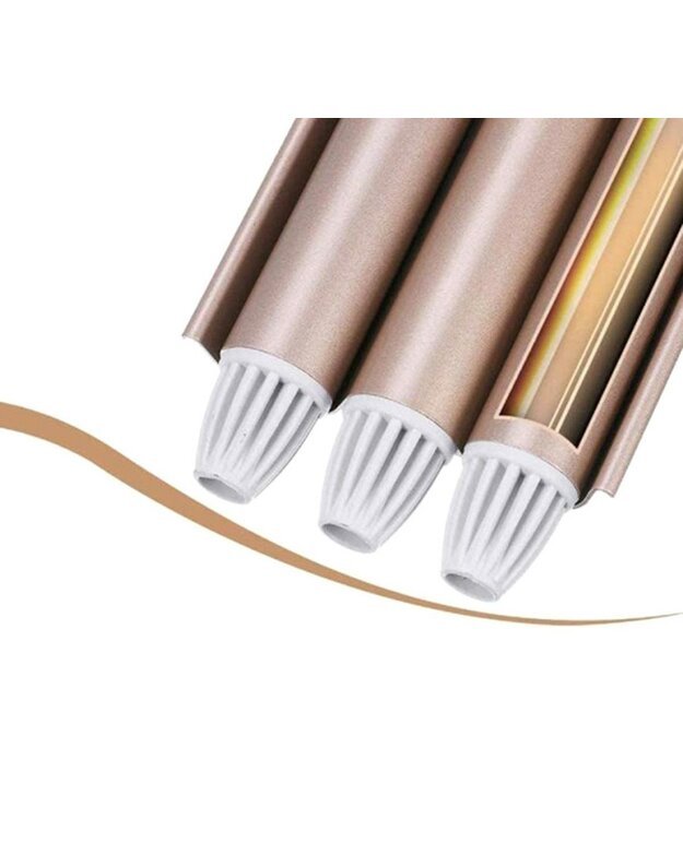 Daugiafunkcinis keraminis 100W plaukų garbanų formavimo prietaisas 6