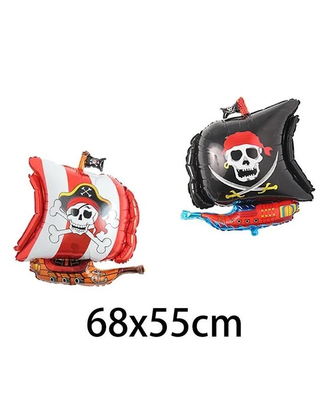 Pirate vakarėlio dekoravimo balionų rinkinys 2