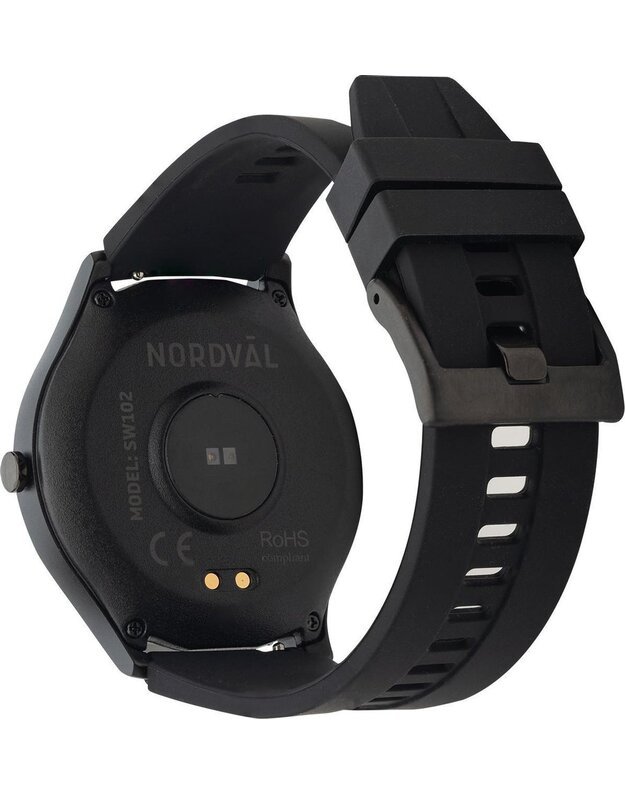 Išmanusis laikrodis Nordval SW102B, juodas 2
