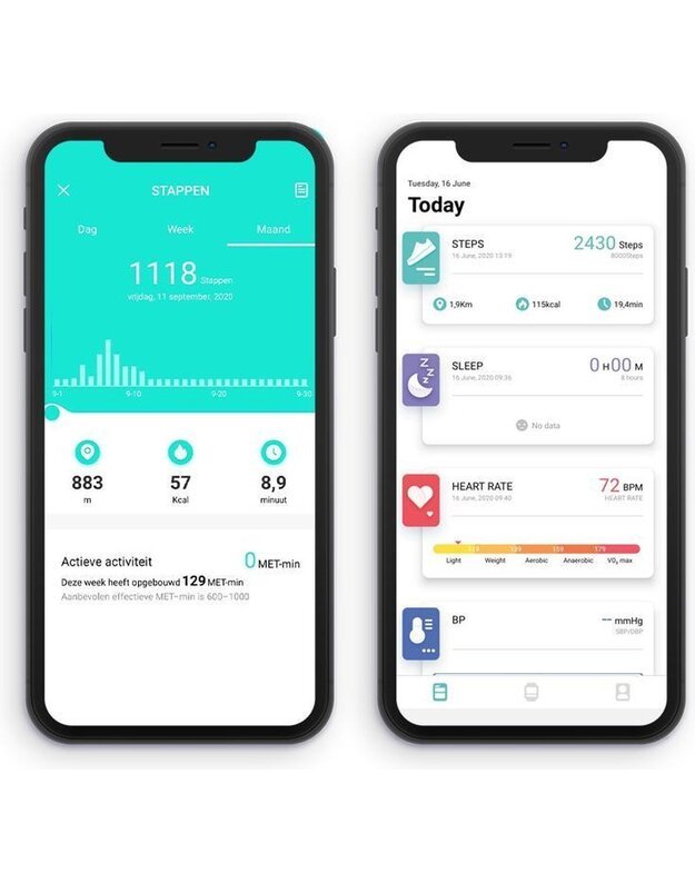 Išmanusis laikrodis Nordval SW102B, juodas 5