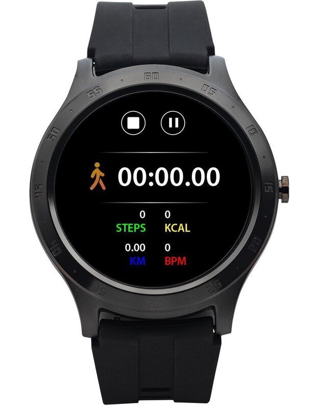 Išmanusis laikrodis Nordval SW102B, juodas