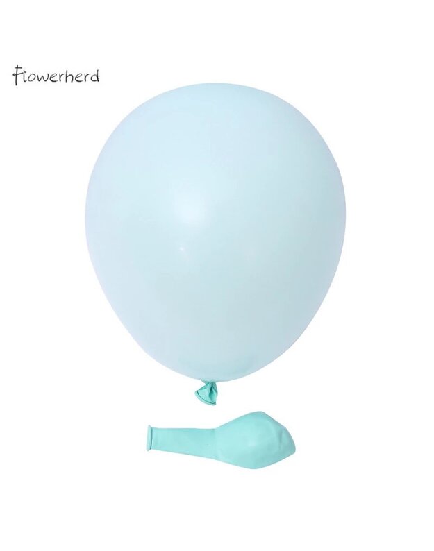 Macaron Blue Theme balionų rinkinys (104 vnt) 3