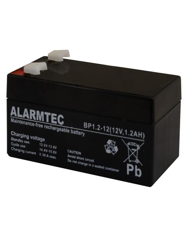 BATTERY 12V 1.2AH VRLA/BP1.2-12 ALARMTEC EMU