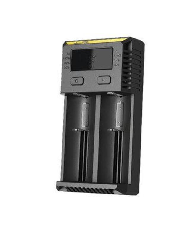 BATTERY CHARGER 2-SLOT/INTELLICHARGER NEW I2 NITECORE