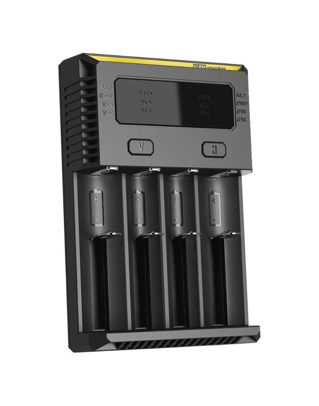 BATTERY CHARGER 4-SLOT/INTELLICHARGER NEW I4 NITECORE