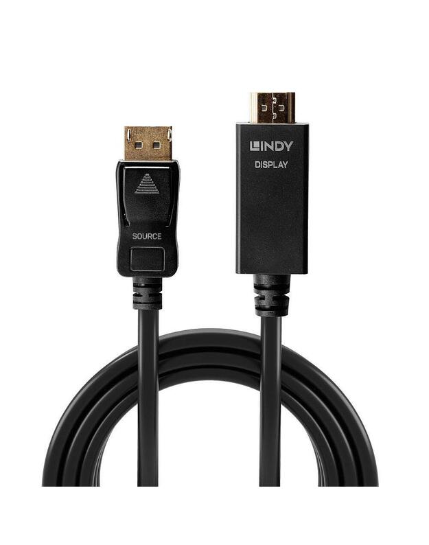 CABLE DISPLAY PORT TO HDMI 3M/36923 LINDY