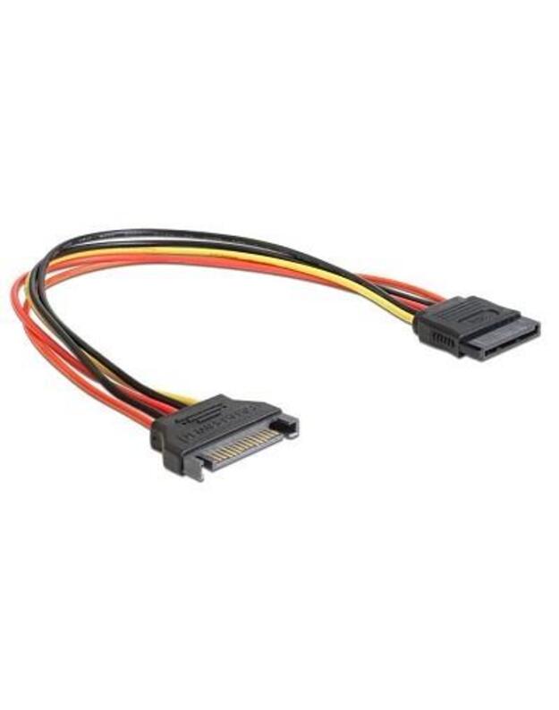 CABLE POWER EXTENSION SATA/0.3M CC-SATAMF-01 GEMBIRD