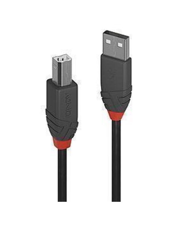 CABLE USB2 A-B 2M/ANTHRA 36673 LINDY