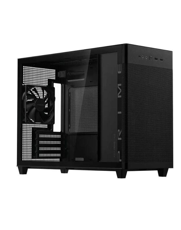 Case|ASUS|Prime AP201 Tempered Glass|Micro|Not included|MicroATX|MiniITX|Colour Black|PRIMEAP201TG