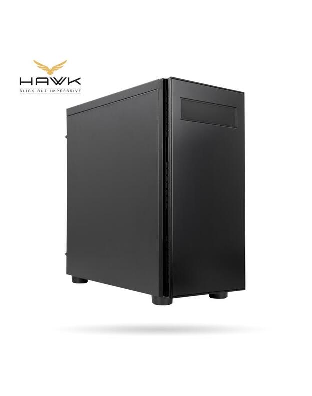 Case|CHIEFTEC|HAWK|MidiTower|Not included|ATX|MicroATX|MiniITX|Colour Black|AL-02B-OP