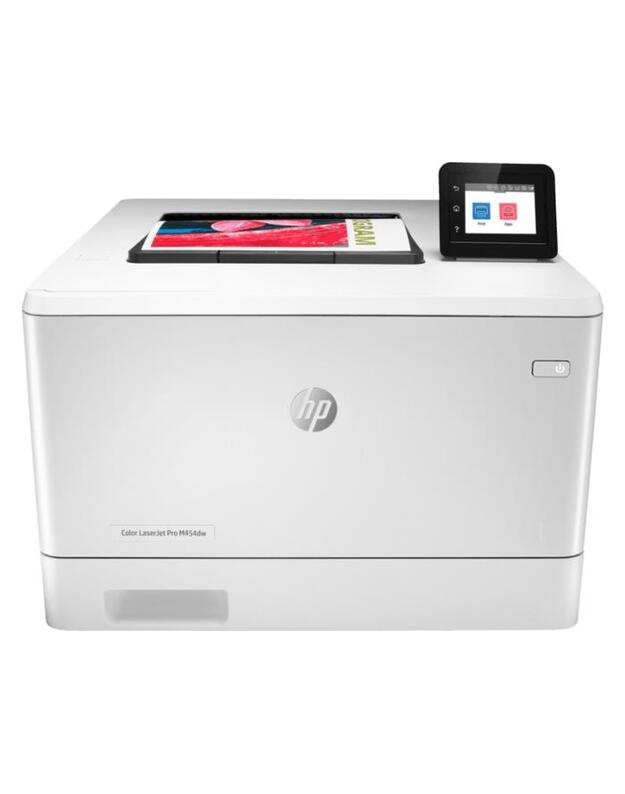 Colour Laser Printer|HP|LaserJet Pro M454dw|USB 2.0|WiFi|ETH|Duplex|W1Y45A#B19