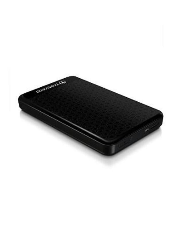 External HDD|TRANSCEND|StoreJet|1TB|USB 3.0|Colour Black|TS1TSJ25A3K