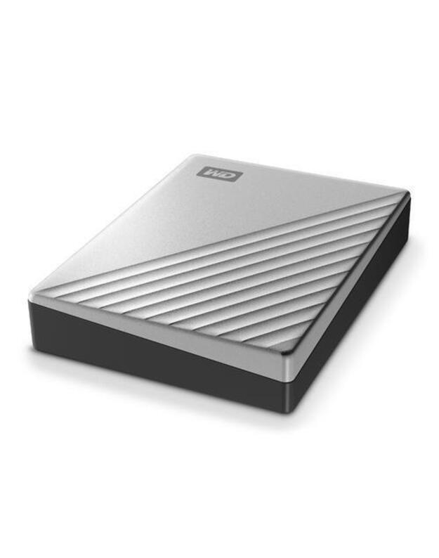 External HDD|WESTERN DIGITAL|My Passport Ultra|2TB|USB 3.0|USB-C|Colour Silver|WDBC3C0020BSL-WESN