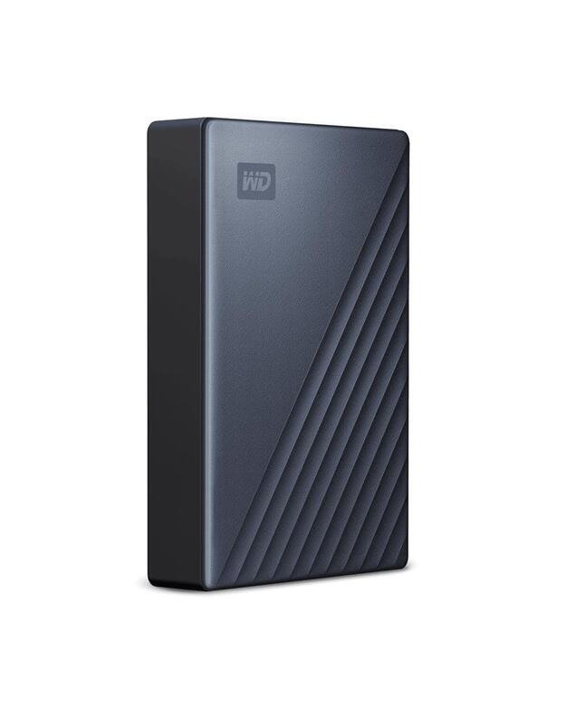 External HDD|WESTERN DIGITAL|My Passport Ultra|4TB|USB 3.0|Colour Blue|WDBFTM0040BBL-WESN
