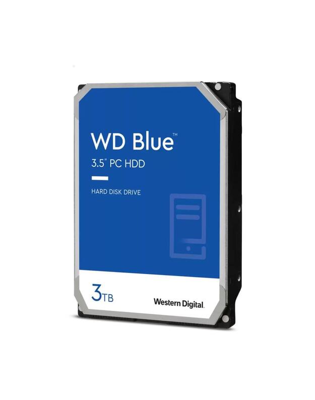 HDD|WESTERN DIGITAL|Blue|3TB|SATA 3.0|256 MB|5400 rpm|3,5