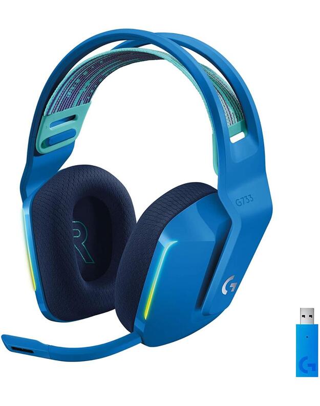 HEADSET GAMING G733 WRL/BLUE 981-000943 LOGITECH