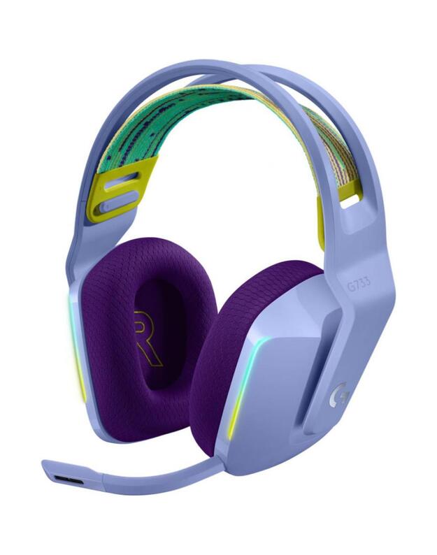 HEADSET GAMING G733 WRL/LILAC 981-000890 LOGITECH
