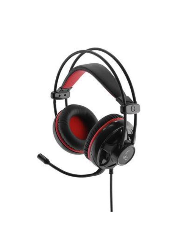 HEADSET GAMING GS300/BLACK/RED MRGS300 MEDIARANGE