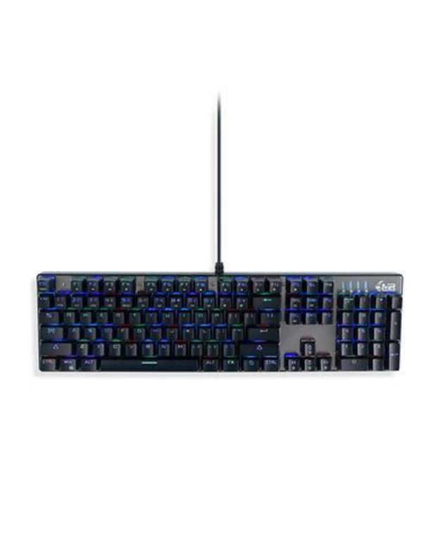 KEYBOARD GS101 BLACK/SILVER/MRGS101-UK MEDIARANGE