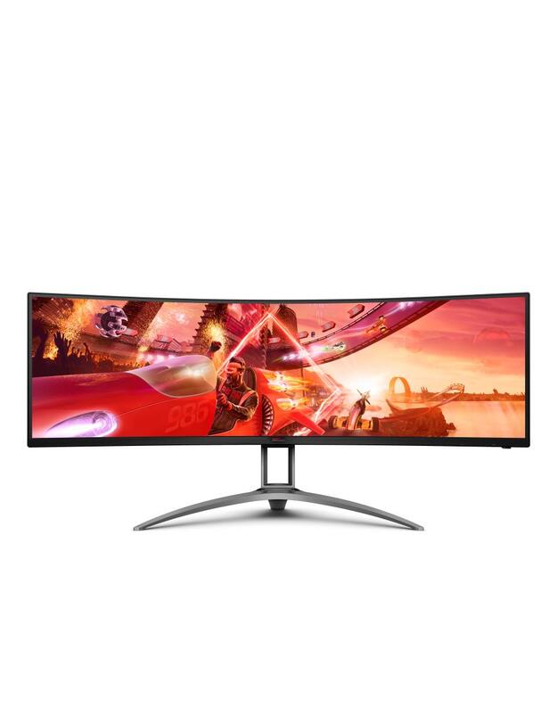 LCD Monitor|AOC|AG493UCX2|48.8 |Gaming/Curved|Panel VA|5120x1440|32:9|165Hz|Matte|4 ms|Speakers|Swivel|Height adjustable|Tilt|Colour Black|AG493UCX2