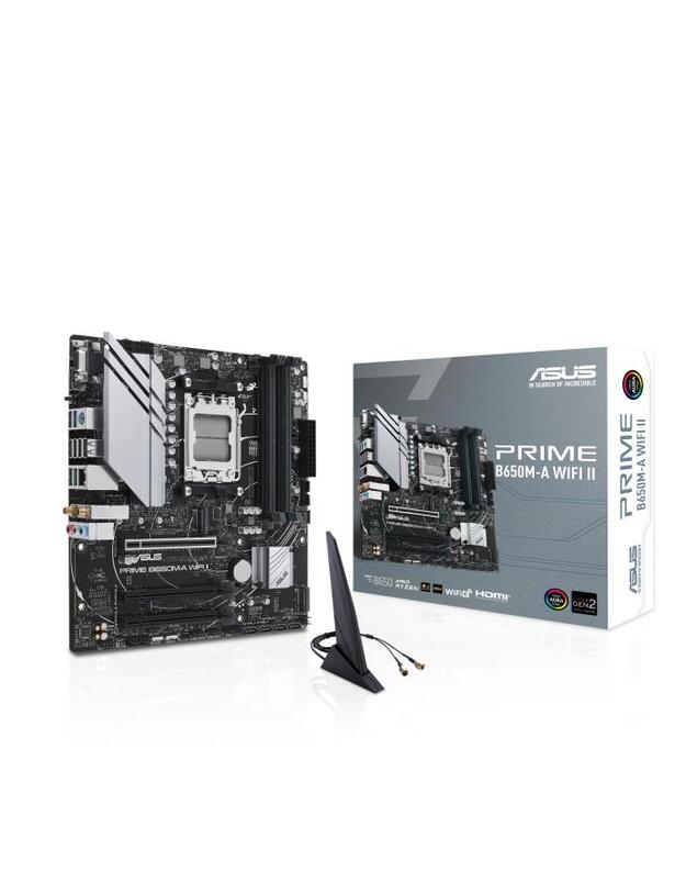 Mainboard|ASUS|AMD B650|Micro-ATX|Memory DDR5|Memory slots 4|3xPCI-Express 4.0 16x|2xM.2|1x15pin D-sub|1xHDMI|1xDisplayPort|4xUSB 2.0|4xUSB 3.2|1xPS/2|1xRJ45|3xAudio port|PRIMEB650M-AWIFIII