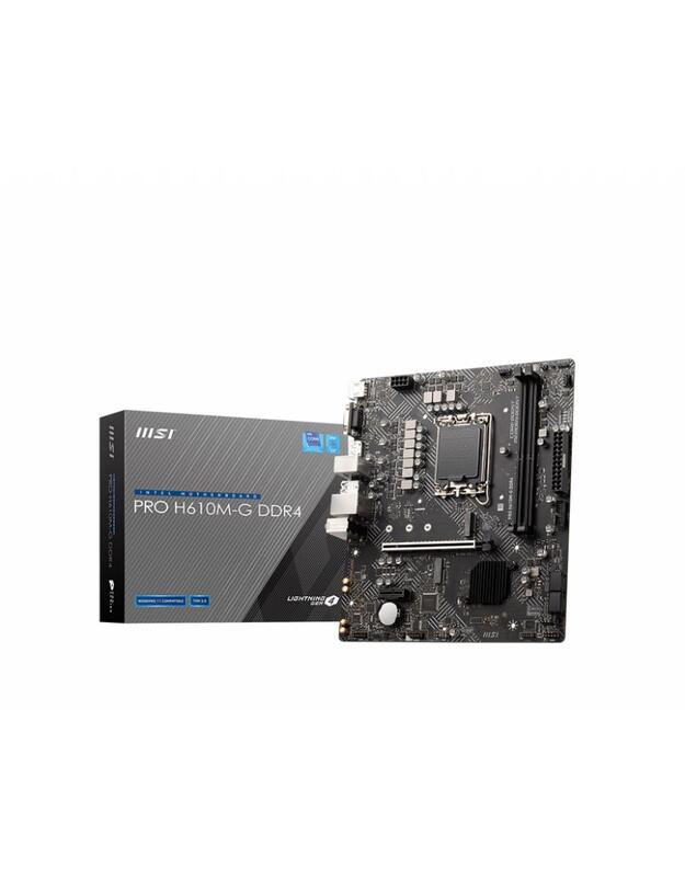 MB H610 S1700 MATX/PRO H610M-G DDR4 MSI