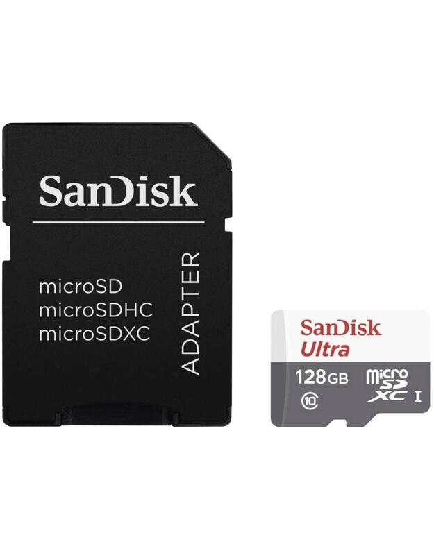 MEMORY MICRO SDXC 128GB UHS-I/W/A SDSQUNR-128G-GN6TA SANDISK