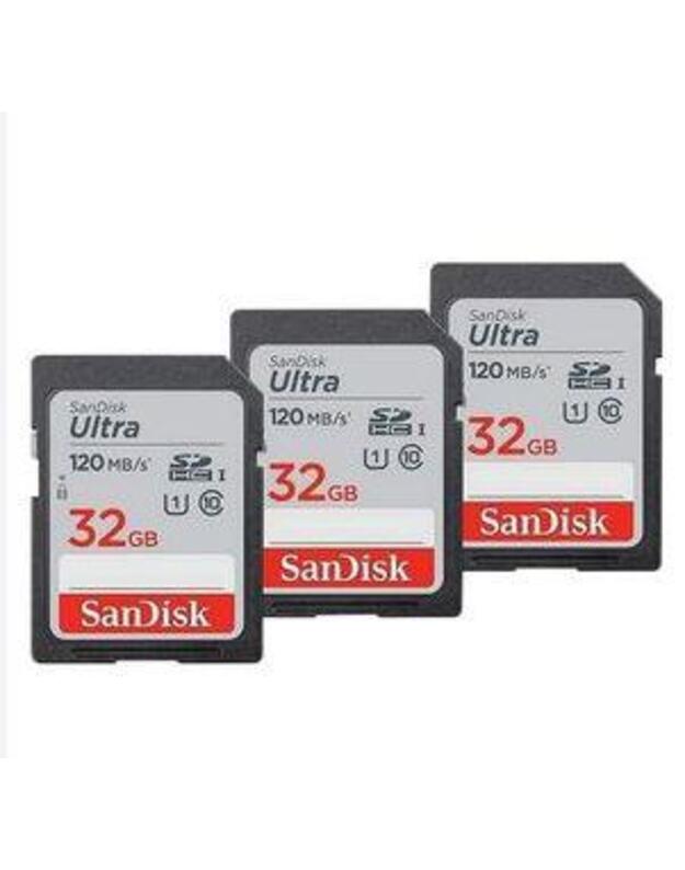 MEMORY SDHC 32GB UHS-I/3PC SDSDUN4-032G-GN6IM SANDISK