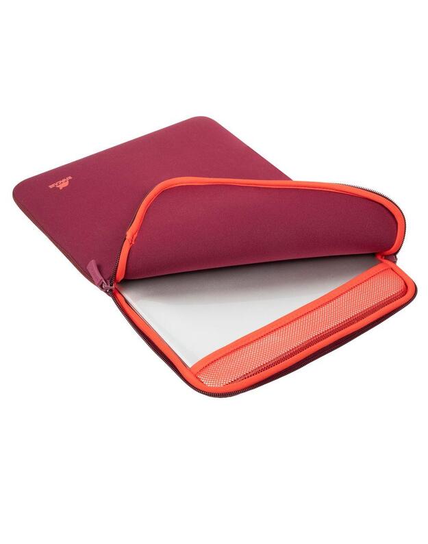 NB SLEEVE ANTISHOCK 14 /5223 BURGUNDY RIVACASE