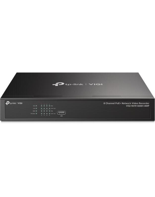 NET VIDEO RECORDER 8CH POE+/VIGI NVR1008H-8MP TP-LINK