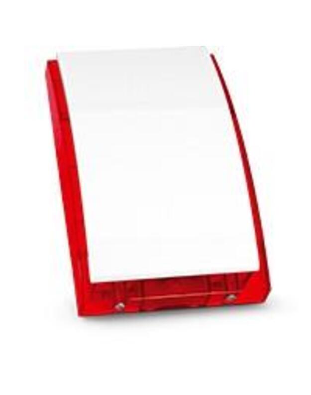 SIREN OUTDOOR W/METAL SHIELD/RED SP-4001R SATEL