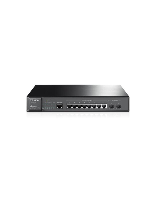 Switch|TP-LINK|TL-SG3210|Type L2|8x10Base-T / 100Base-TX / 1000Base-T|2xSFP|TL-SG3210