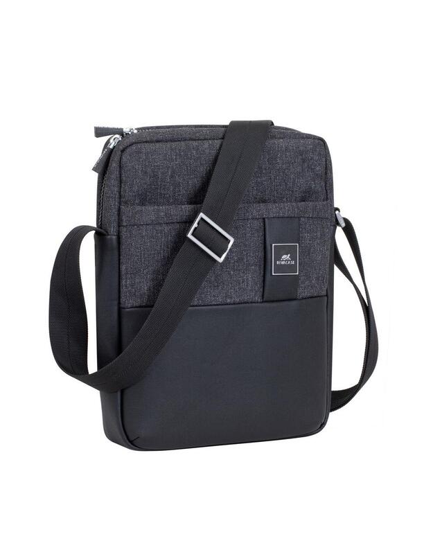 TABLET CASE CROSSBODY 11 /8811 BLACK MELANGE RIVACASE