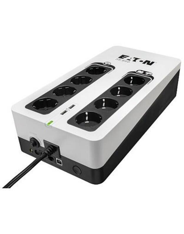 UPS | EATON | 510 vatų | 850 VA | atjungtas | 3S850D