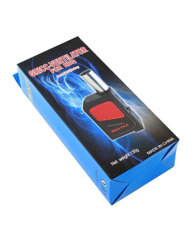 Elektrinis ugnies įdegėjas griliui - židiniui, 4x AA 2