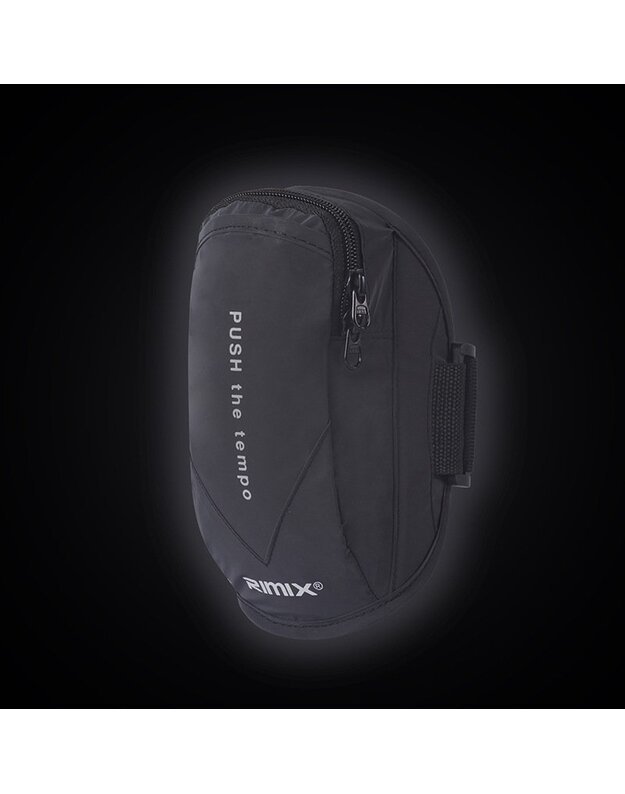 RIMIX RM101 sportinis telefono laikiklis ant rankos, juodas 2