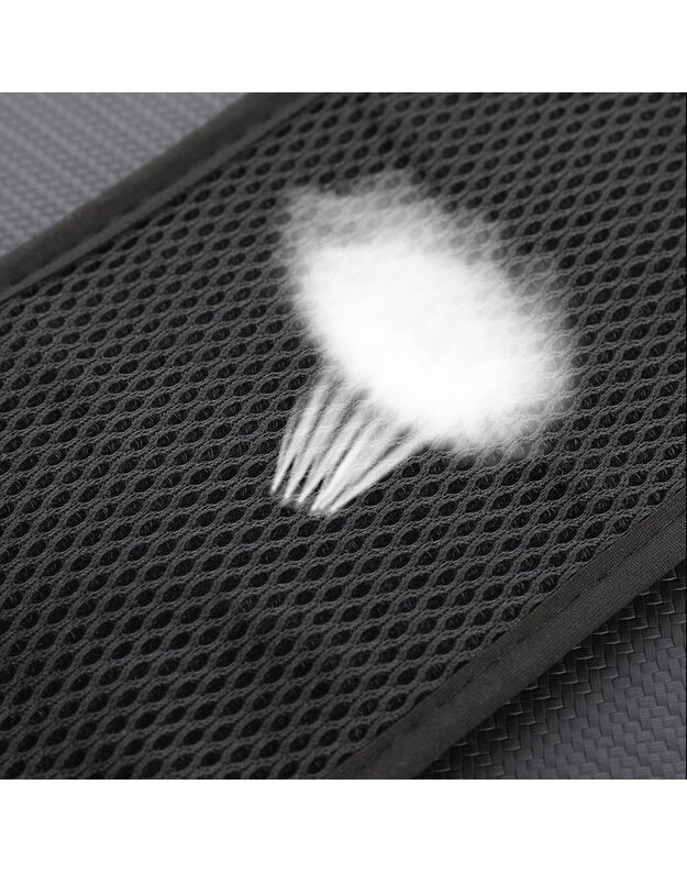 Sporto diržas su anga ausinėms Ultimate Running Belt, violetinis 6