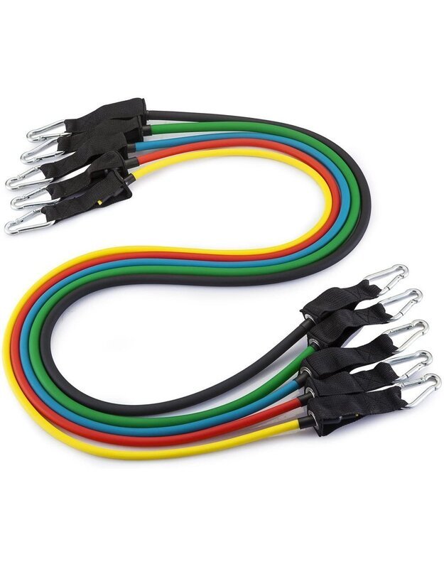 Pasipriešinimo gumos su rankenomis, 11vnt 3