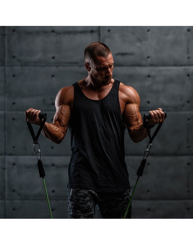 Pasipriešinimo gumos su rankenomis, 11vnt 7